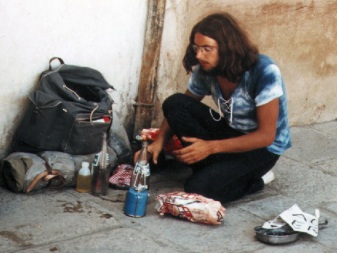Old Hippie als Young Hippie 1971 - copyright Lightmaster
