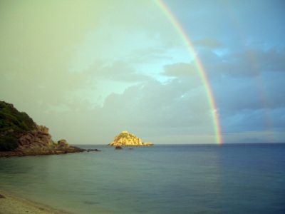 Regenbogen - real - ohne Photoshop ;-) - copyright Lightmaster