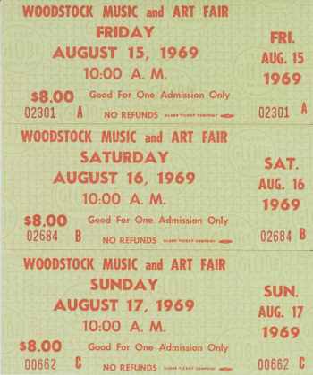 Diese Original-Woodstock69-Karten sind im Besitz vom "Hammondorgelman" Andreas Gnther - E-Mail: stasi2000@yahoo.de
