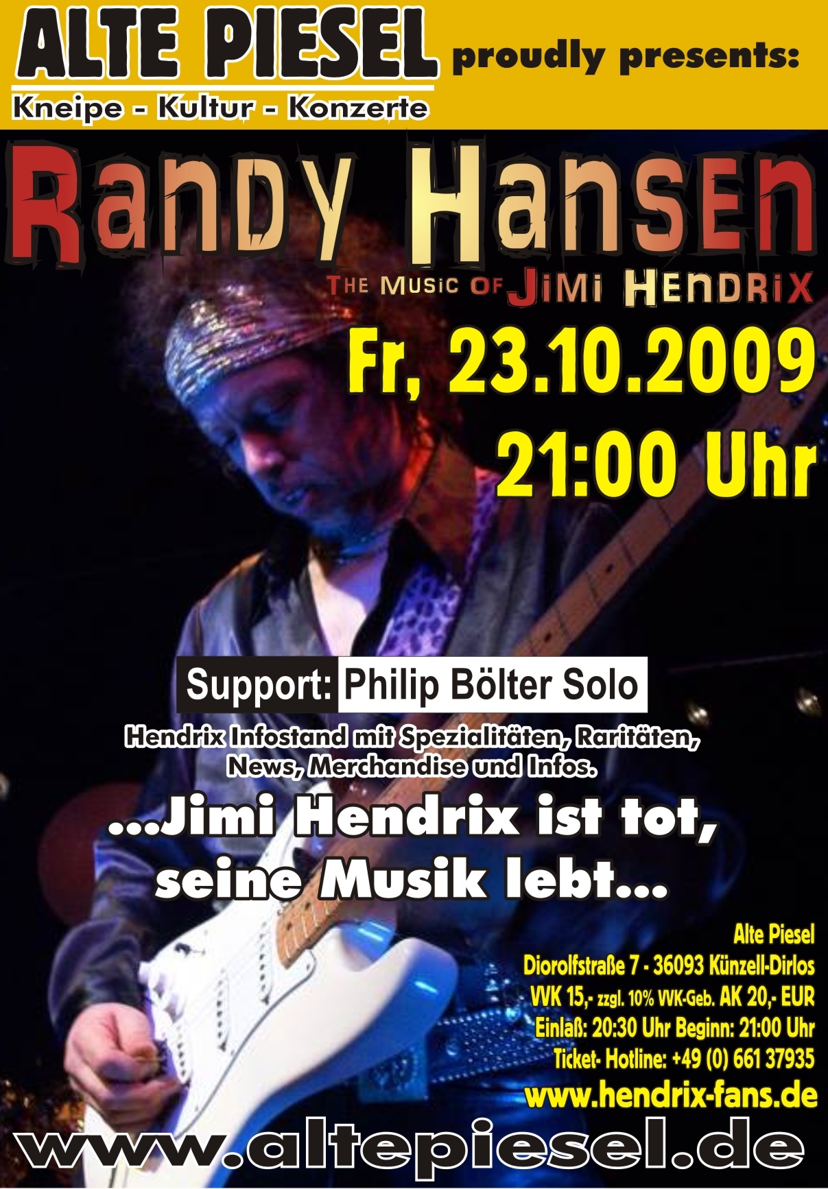 DAS 4. JIMI HENDRIX FAN-Treffen!