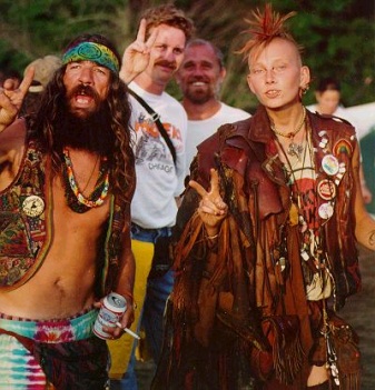 Hippie und Hippiepunk - copyright unknown