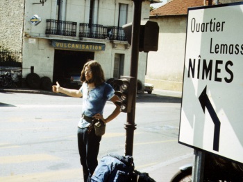 Old Hippie als Young Hippie 1971 - copyright Lightmaster