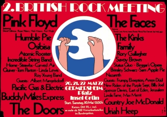 Rockfestival Germersheim Pfingsten 1972 - Die Ausstellung